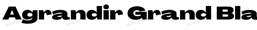 Agrandir Grand Black字体转换 Agrandir Grand Black字体转换